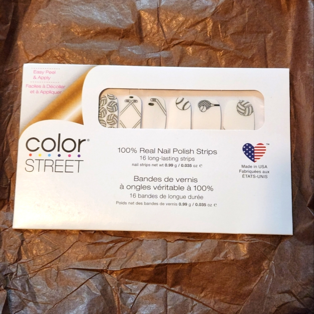 Color Street Game On Nail Strips NWT